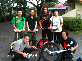 Seisuke, Chao, Kevin, Sawako, Mitsuru, Mark